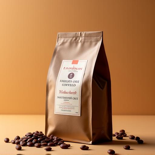 A bag of Ethiopian Yirgacheffe coffee beans.